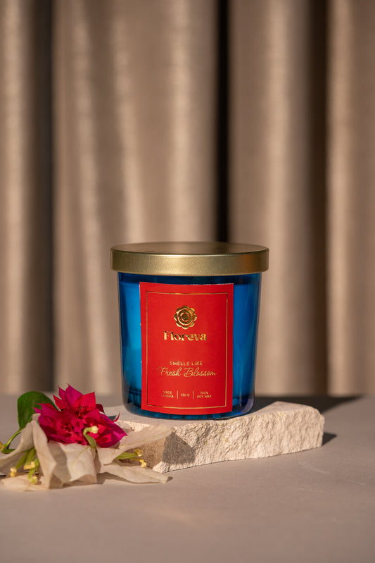 Fresh Blossom Scented Candle
