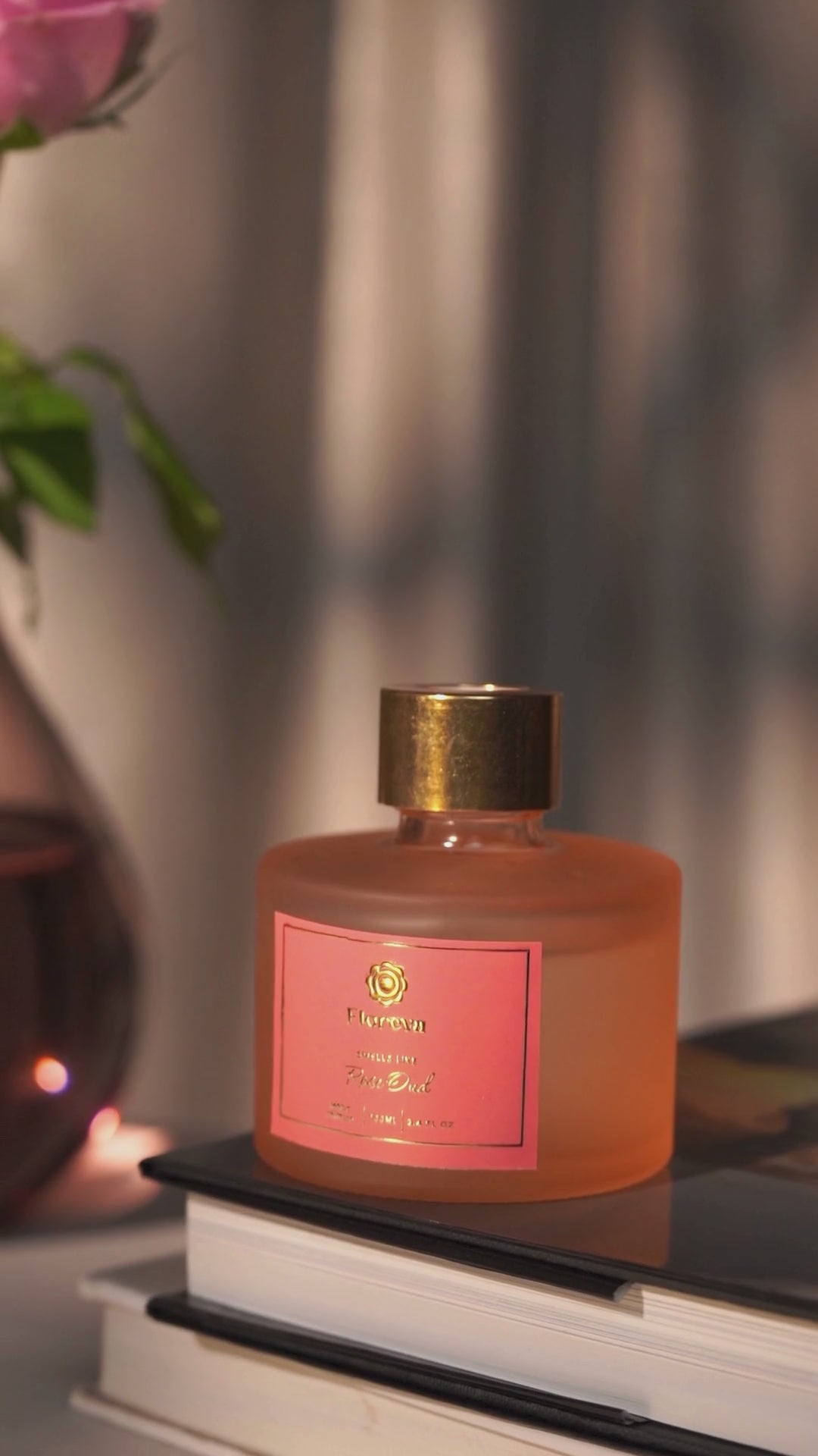 Rose Oud Reed Diffuser
